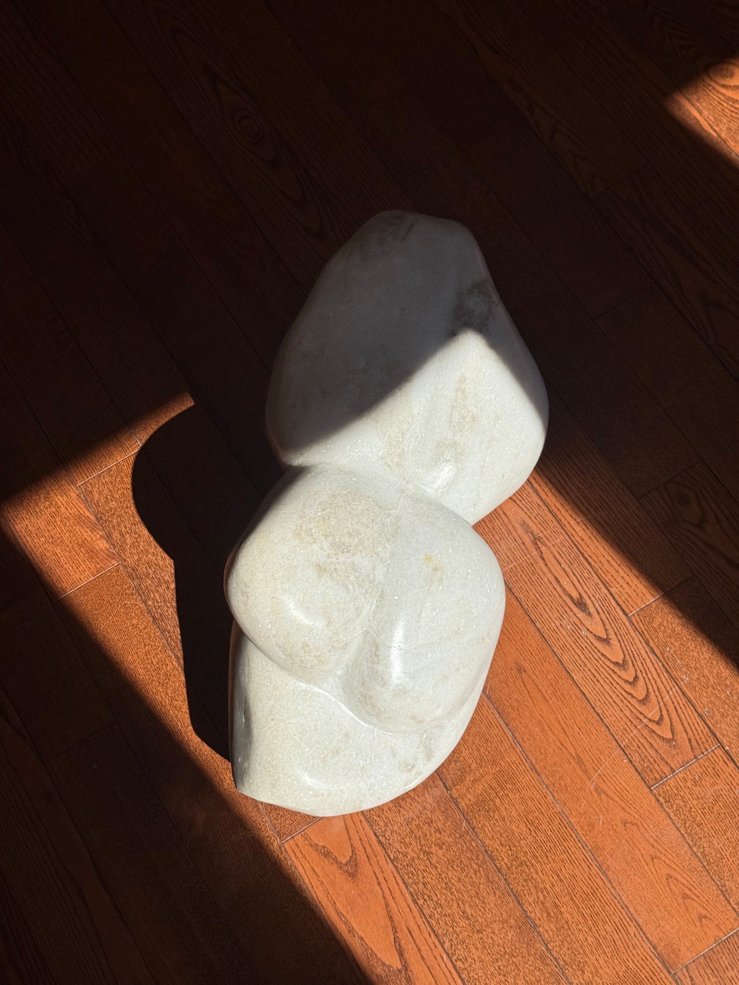 White Marble Torso by Jerry Marks, 1984