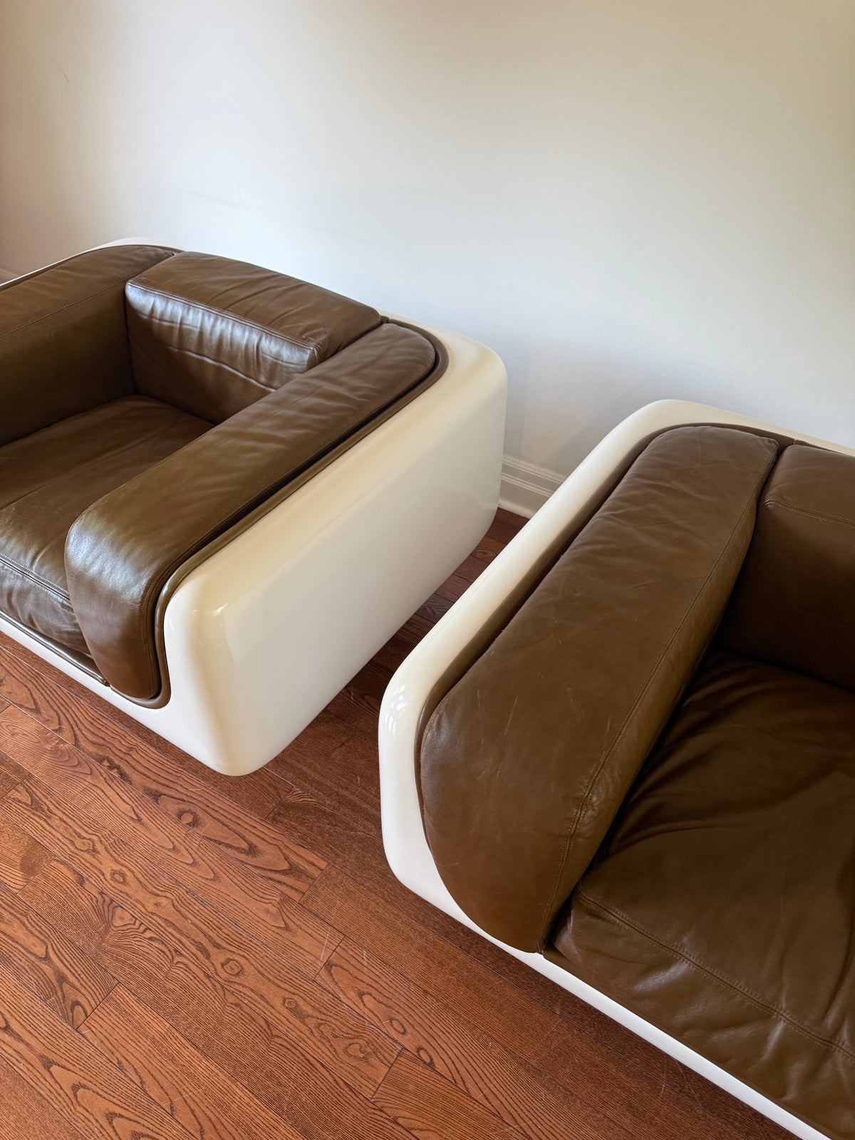 Floating Armchairs by William Andrus for Steelcase, 1970s