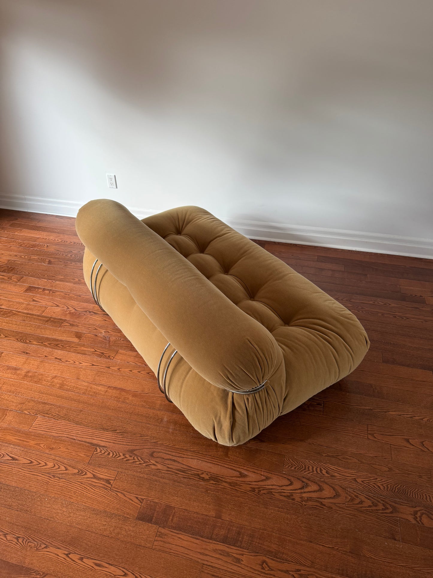 Soriana Loveseat by Afra & Tobia Scarpa for Cassina, 1970s