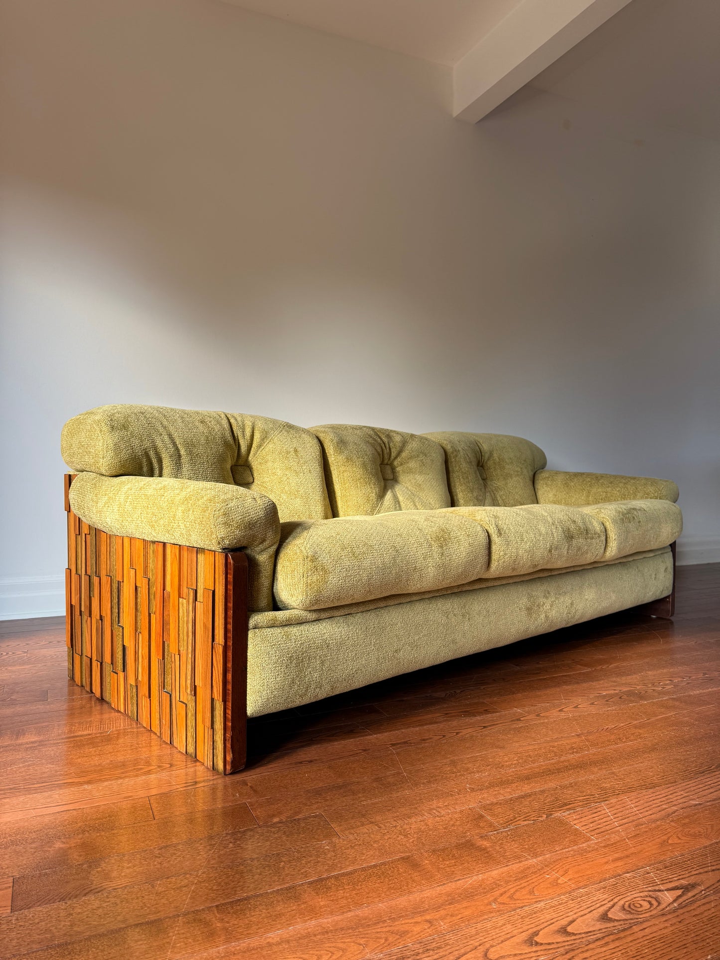 Vintage Brutalist Sofa