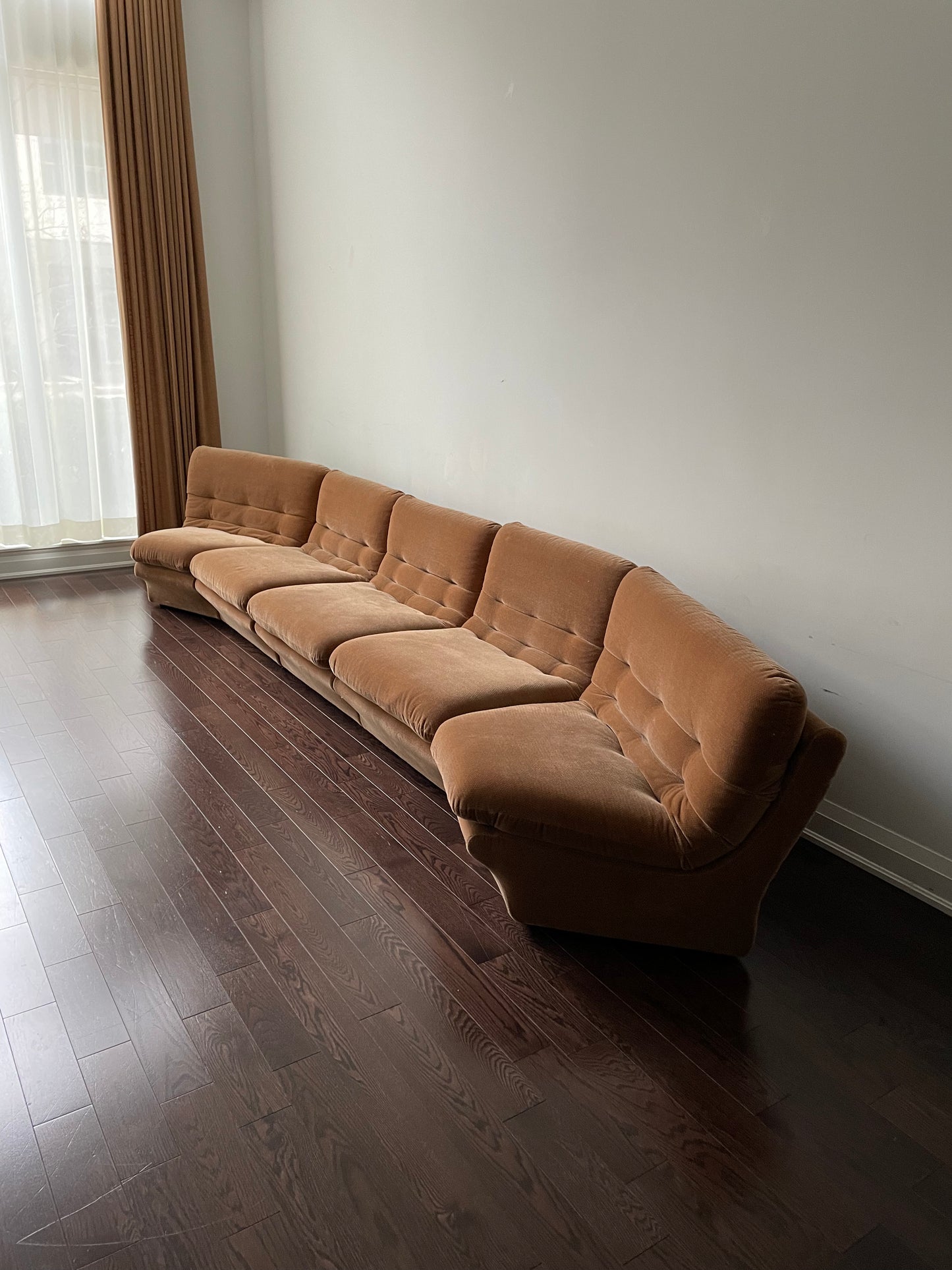 Vladimir Kagan Five-Piece Modular Sofa