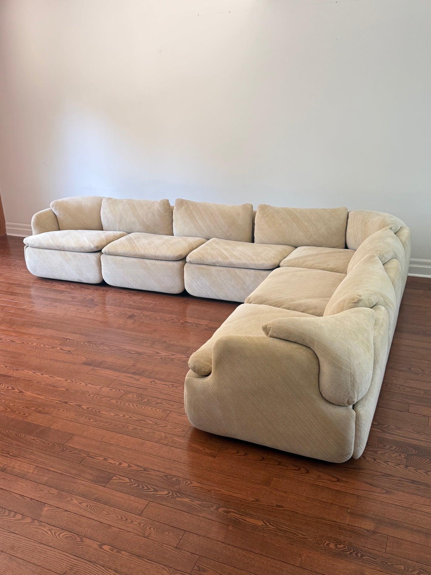 Confidential Modular Sofa by Alberto Rosselli for Saporiti, 1970s