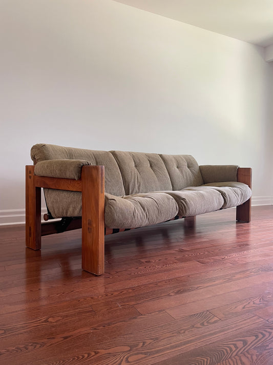 Walnut Sling Sofa c/o Paul Arno, Habitat 67