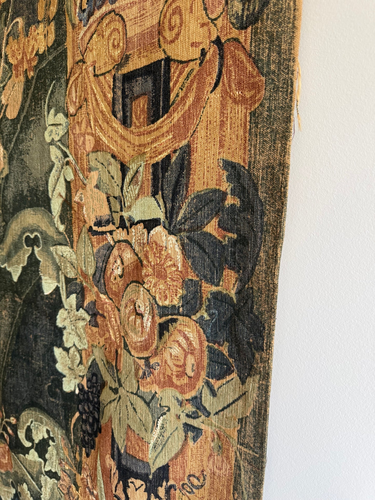 Birds of Paradise "Cartoon" Tapestry, 20th Century