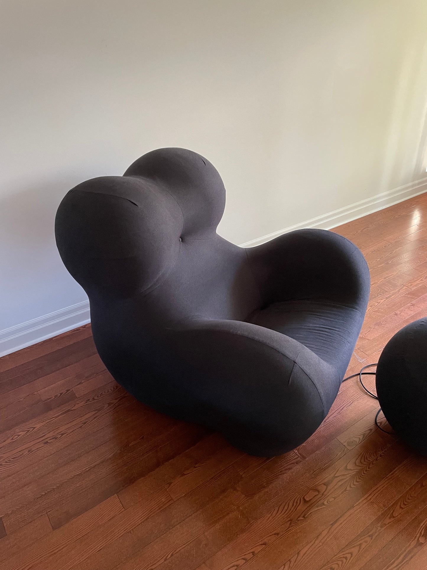 UP5 Lounge Chair and UP6 Ball Ottoman by Gaetano Pesce for B&B Italia