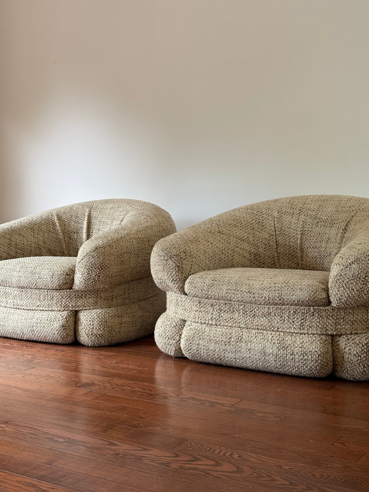 Tweed Lounge Chairs