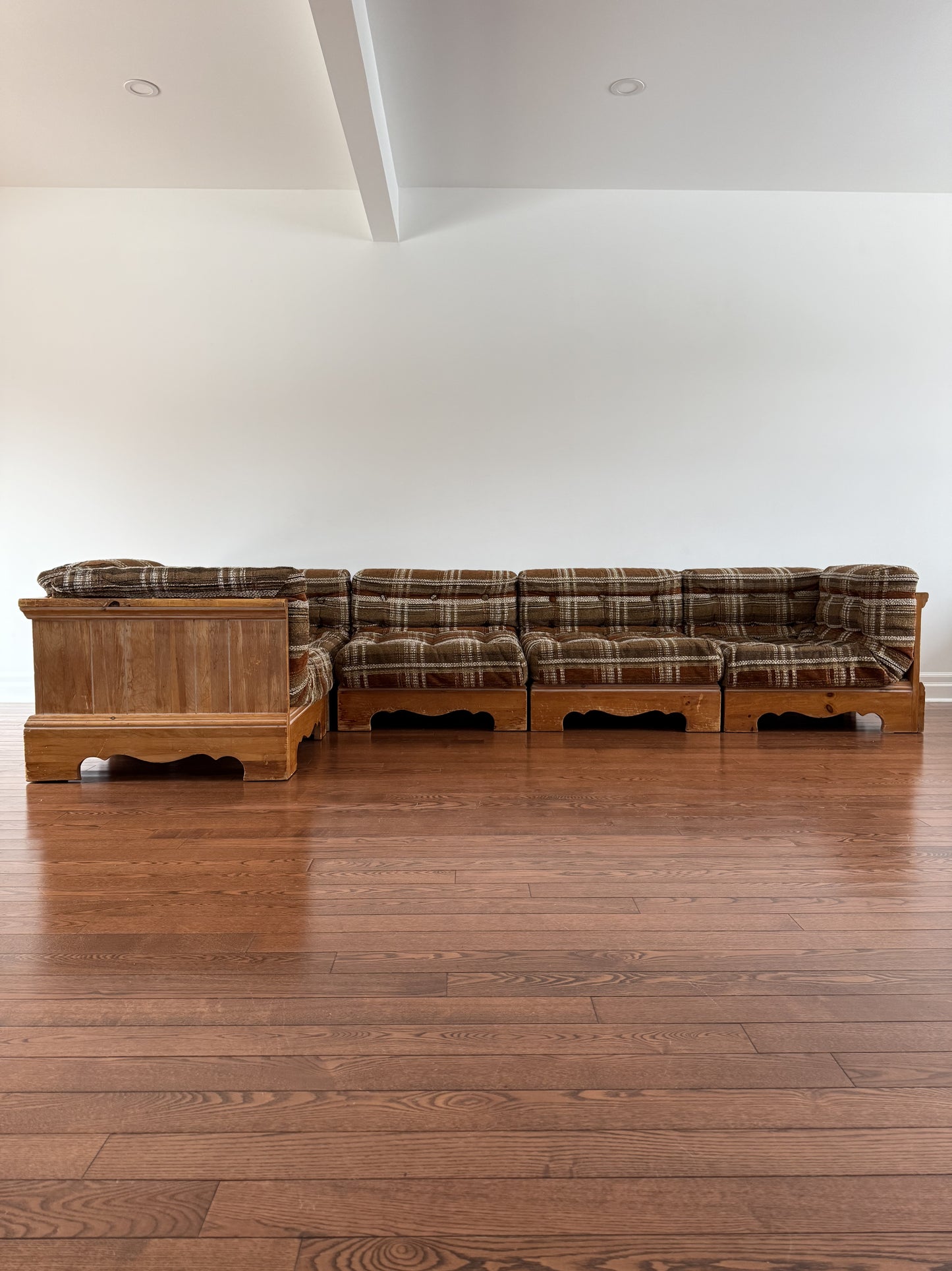 Hand Made Pine Modular Sofa