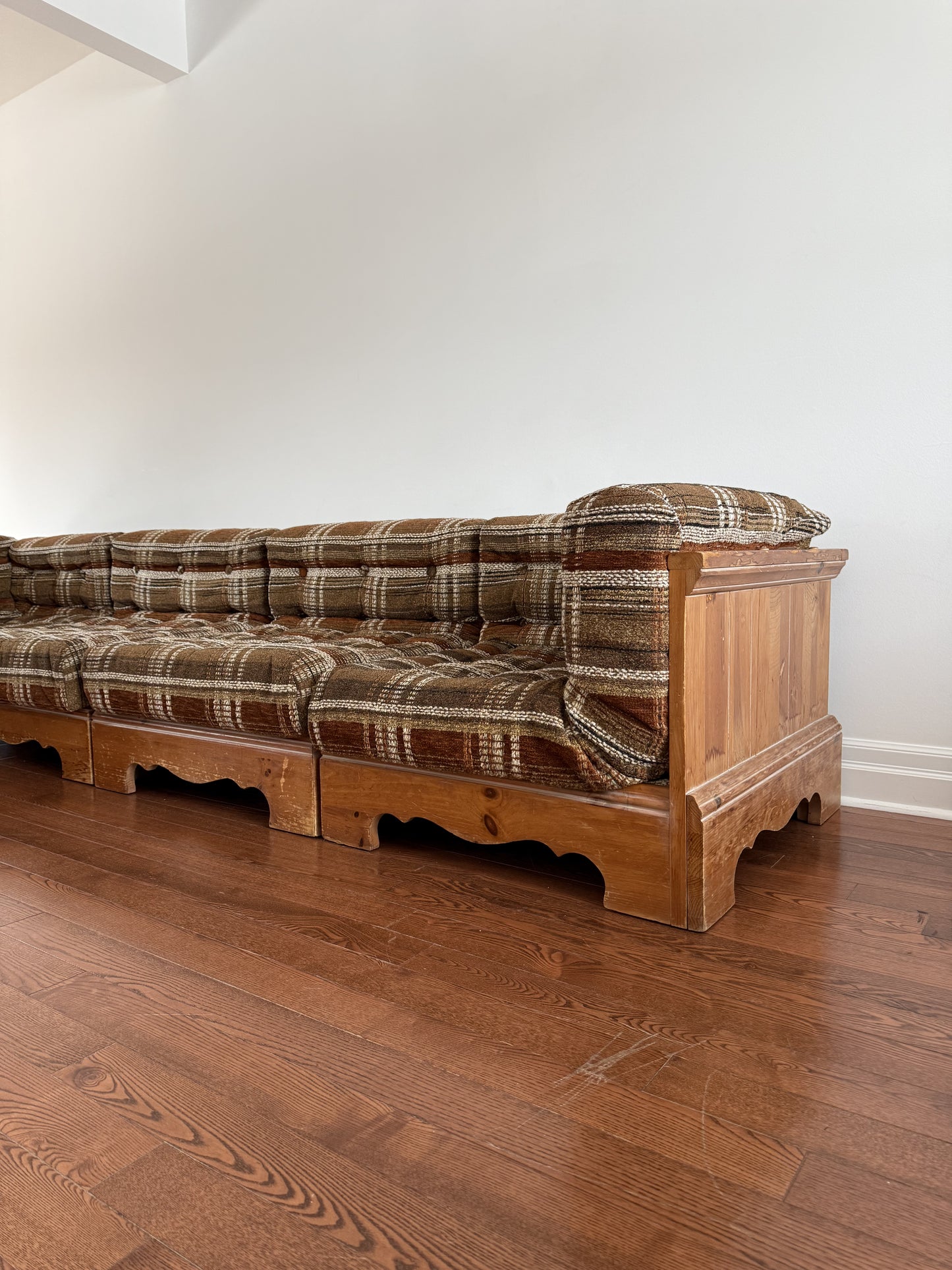 Hand Made Pine Modular Sofa