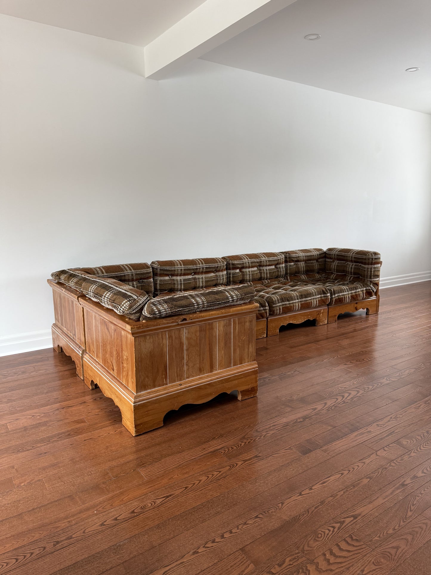 Hand Made Pine Modular Sofa