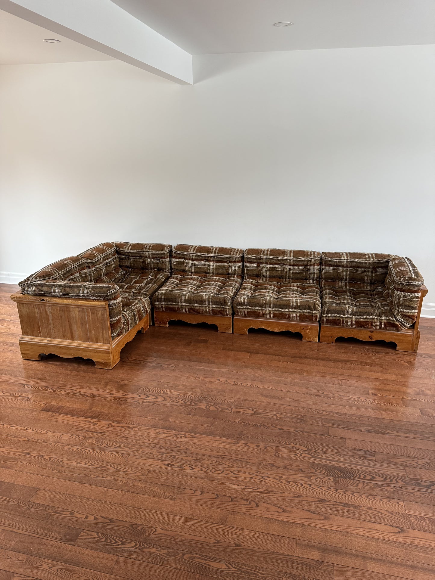 Hand Made Pine Modular Sofa