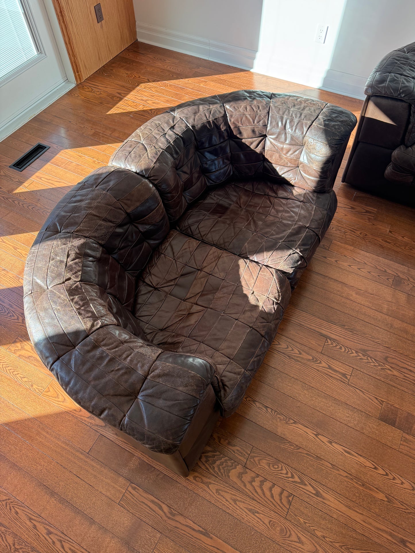 de Sede DS 11 Modular Patchwork Leather Sofa & Loveseats