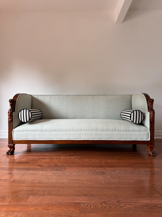 American Empire Art Deco Sofa, 19th Century