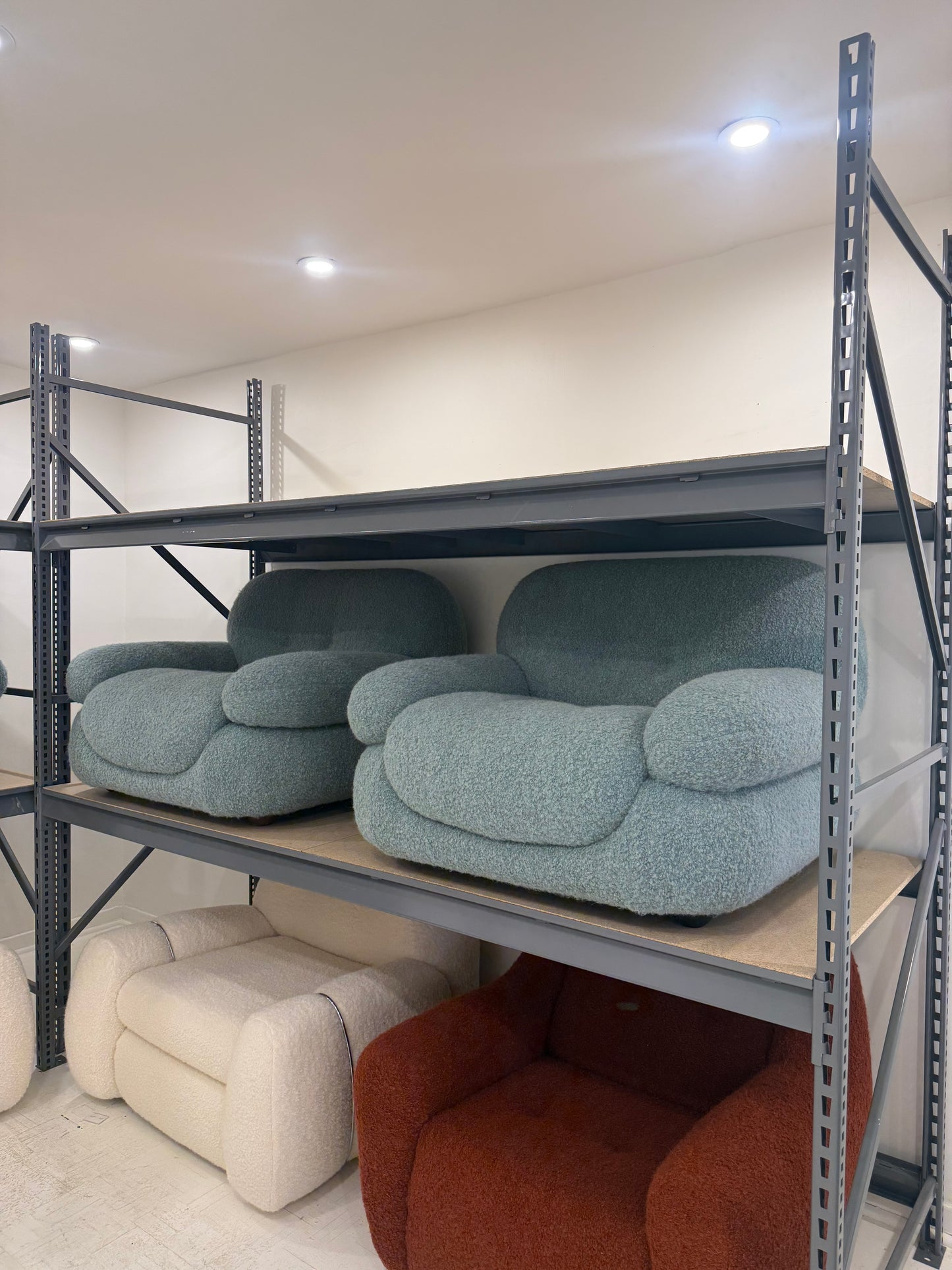 Mobil Girgi Sapporo Armchairs, 1970s [Seafoam]