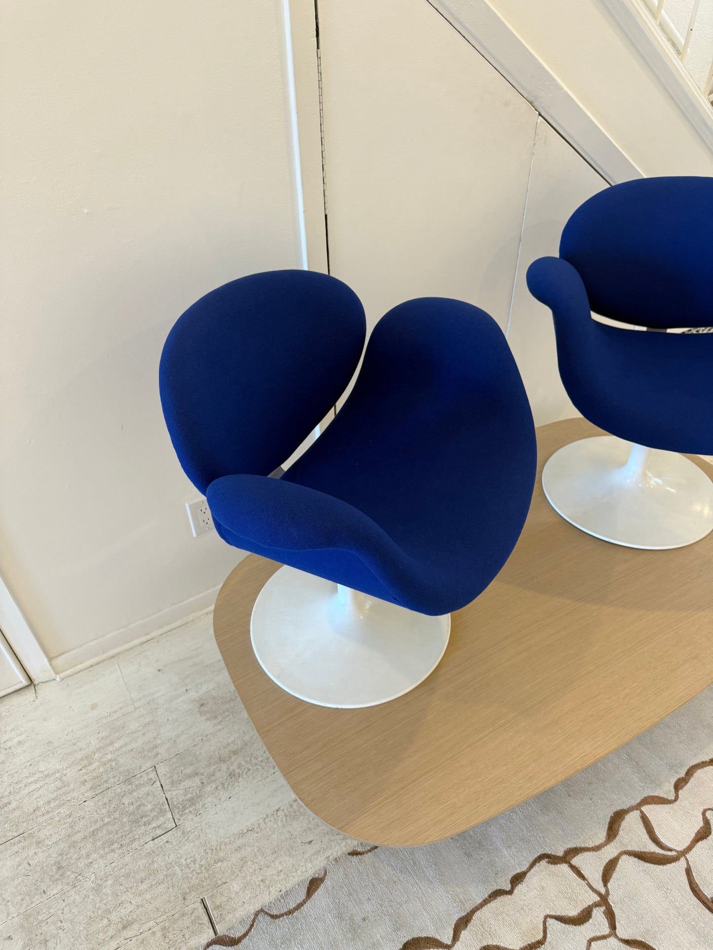 Little Tulip Chairs by Pierrer Paulin for Aritfort, 1960s