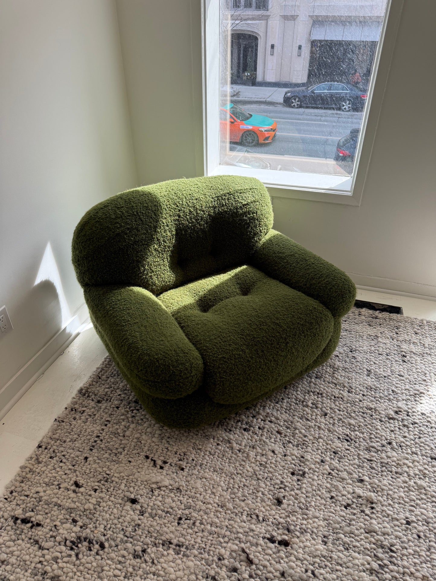 Mobil Girgi Sapporo Armchair, 1970s [Green]