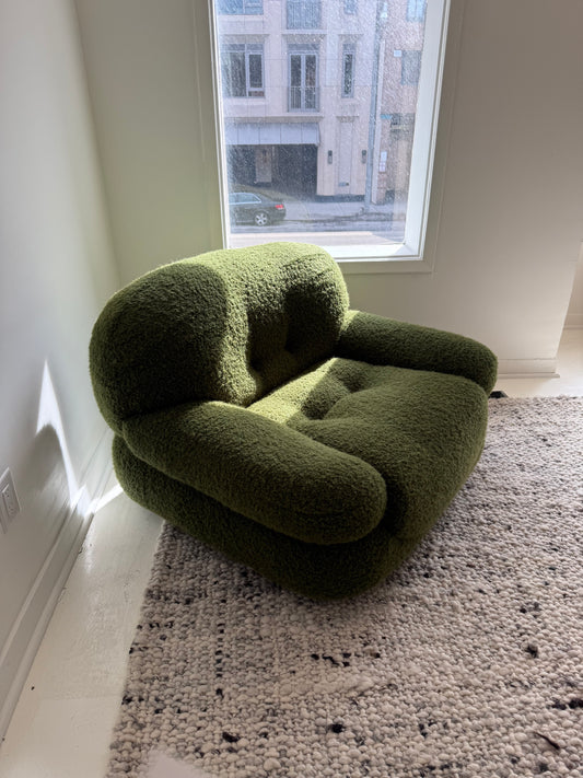 Mobil Girgi Sapporo Armchair, 1970s [Green]