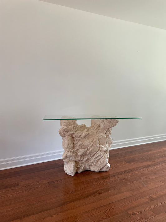 Sculptural Console Table