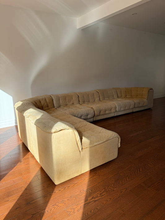 de Sede DS-11 Patchwork Leather Modular Sofa