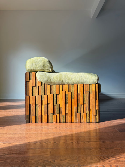 Vintage Brutalist Sofa